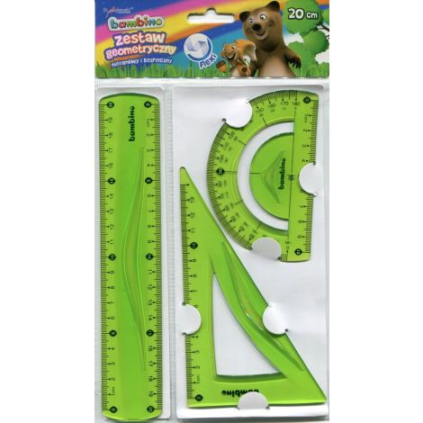 Zestaw geometryczny Bambino Flexi 20cm - 2